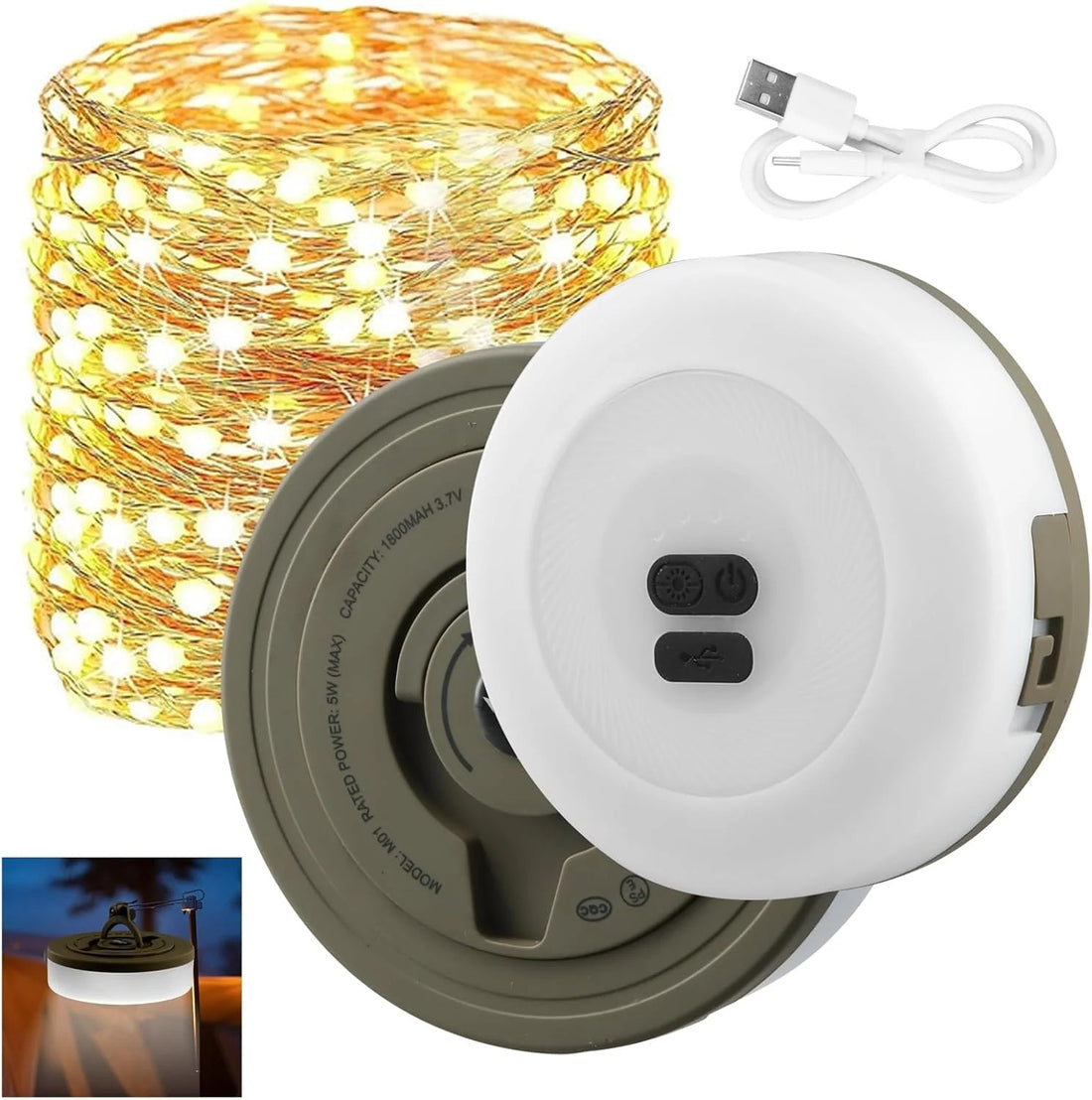 Outdoor Camping String Lights